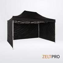 prekybine palapine zeltpro proframe 3x4,5 - Prekybinė Palapinė 3x4,5 Juoda Zeltpro PROFRAME - 2 nuotrauka