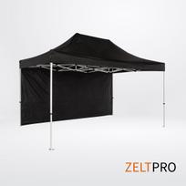 prekybine palapine zeltpro proframe 3x4,5 - Prekybinė Palapinė 3x4,5 Juoda Zeltpro PROFRAME - 5 nuotrauka