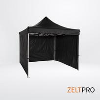 3x3 pavesine lauko - Prekybinė Palapinė 3x3 Juoda Zeltpro PROFRAME - 4 nuotrauka