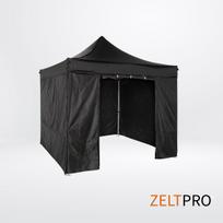 3x3 pavesine lauko - Prekybinė Palapinė 3x3 Juoda Zeltpro PROFRAME - 5 nuotrauka