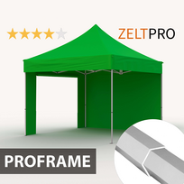 Prekybinė Palapinė 3x3 Žalia Zeltpro PROFRAME