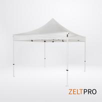 3x3 pavesine lauko - Prekybinė Palapinė 3x3 Balta Zeltpro PROFRAME - 2 nuotrauka