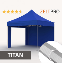 Prekybinė Palapinė 3x3 Mėlyna Zeltpro TITAN
