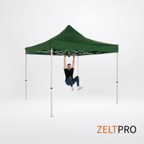 palapiniu stogines - Prekybinė Palapinė 3x3 Žalia Zeltpro TITAN - 4 nuotrauka