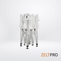 3x3 pavesine lauko - Prekybinė Palapinė 3x3 Balta Zeltpro TITAN - 5 nuotrauka