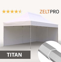 Prekybinė Palapinė 3x6 Balta Zeltpro TITAN