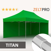 pavesine 3x6 - Prekybinė Palapinė 3x6 Žalia Zeltpro TITAN - 1 nuotrauka