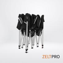 palapiniu stogines - Prekybinė Palapinė 3x4,5 Juoda Zeltpro TITAN - 5 nuotrauka