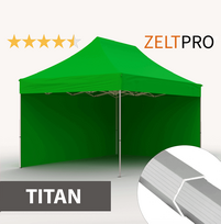 Prekybinė Palapinė 3x4,5 Žalia Zeltpro TITAN