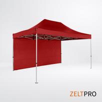 palapines lauko - Prekybinė Palapinė 3x4,5 Raudona Zeltpro TITAN - 3 nuotrauka