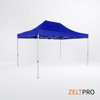 palapiniu stogines - Prekybinė Palapinė 3x4,5 Mėlyna Zeltpro TITAN - 2 nuotrauka