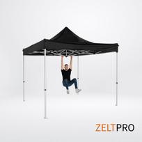 3x3 pavesine lauko - Prekybinė Palapinė 3x3 Juoda Zeltpro TITAN - 3 nuotrauka