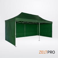 palapine 4x8 - Prekybinė Palapinė 4x8 Žalia Zeltpro TITAN - 4 nuotrauka