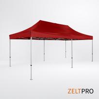 palapine 4x8 - Prekybinė Palapinė 4x8 Raudona Zeltpro TITAN - 1 nuotrauka