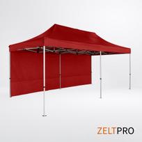 palapine 4x8 - Prekybinė Palapinė 4x8 Raudona Zeltpro TITAN - 3 nuotrauka