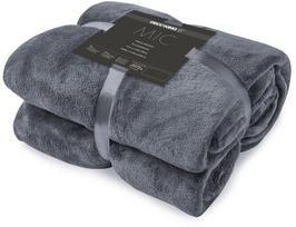 antklode 150x200 - DecoKing Mic Blanket Charcoal 150x200 - 1 nuotrauka