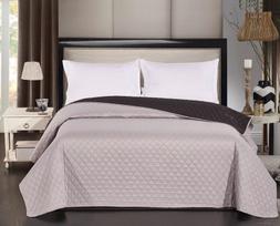 lovatieses 220x240 - DecoKing Axel Bedcover Silver/Black 220x240 - 3 nuotrauka