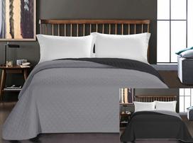 lovatiese 240x260 - DecoKing Axel Bedcover Charcoal/Silver 240x260 - 3 nuotrauka