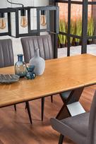 pigu lt valgomojo stalai - Halmar Chandler Extendable Table 160/220cm Natural Oak - 4 nuotrauka