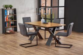 pigu lt valgomojo stalai - Halmar Chandler Extendable Table 160/220cm Natural Oak - 5 nuotrauka