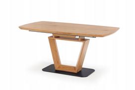 Valgomojo stalas Halmar Blacky 2 Oak, 1600 - 2200x900x760 mm