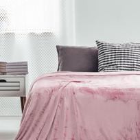 mikrofibra - DecoKing Mic Blanket Powder Pink 200x220 - 5 nuotrauka