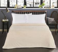 mikrofibra - DecoKing Henry Blanket Cream 170x210 - 5 nuotrauka