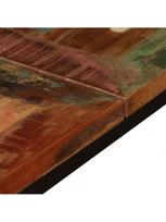 masyvo stalas 1800 - Valgomojo stalas VLX Solid Reclaimed Wood 243995, rudas/įvairių spalvų, 1800 mm x 900 mm x 760 mm - 5 nuotrauka