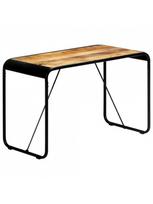 Valgomojo stalas VLX Solid Mango Wood 247868, šviesiai ruda, 1180 mm x 600 mm x 760 mm