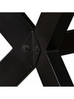 akiniu kojeles - Valgomojo stalas VLX Solid Mango Wood 244805, rudas/medžio, 1800 mm x 900 mm x 760 mm - 4 nuotrauka
