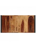 tamsinti akiniai - Valgomojo stalas VLX Solid Sheesham Wood 247419, tamsiai ruda, 1600 mm x 800 mm x 750 mm - 8 nuotrauka