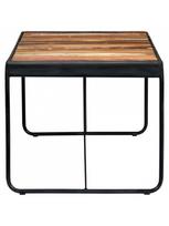 rudas valgomasis stalas - Valgomojo stalas VLX Solid Reclaimed Wood 247862, rudas, 1800 mm x 900 mm x 760 mm - 4 nuotrauka