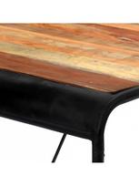 rudas valgomasis stalas - Valgomojo stalas VLX Solid Reclaimed Wood 247862, rudas, 1800 mm x 900 mm x 760 mm - 5 nuotrauka