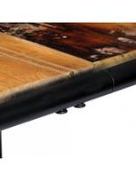 rudas valgomasis stalas - Valgomojo stalas VLX Solid Reclaimed Wood 247862, rudas, 1800 mm x 900 mm x 760 mm - 6 nuotrauka