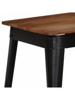 600 x 1200 - Valgomojo stalas VLX Solid Acacia Wood 246295, rudas, 1200 mm x 600 mm x 760 mm - 6 nuotrauka