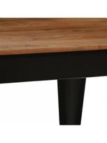 600 x 1200 - Valgomojo stalas VLX Solid Acacia Wood 246295, rudas, 1200 mm x 600 mm x 760 mm - 7 nuotrauka