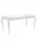 pigu lt valgomojo stalai - Valgomojo stalas VLX Dining Table 246958, baltas, 1790 mm x 890 mm x 810 mm - 1 nuotrauka