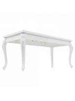 pigu lt valgomojo stalai - Valgomojo stalas VLX Dining Table 246958, baltas, 1790 mm x 890 mm x 810 mm - 5 nuotrauka