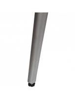 rudas valgomasis stalas - Valgomojo stalas VLX, rudas, 1200 mm x 600 mm x 760 mm - 5 nuotrauka