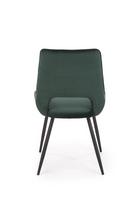 zalios valgomojo kedes - Halmar K404 Chair Dark Green - 4 nuotrauka