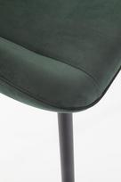 zalios valgomojo kedes - Halmar K404 Chair Dark Green - 8 nuotrauka