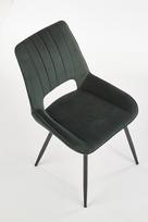 zalios valgomojo kedes - Halmar K404 Chair Dark Green - 9 nuotrauka