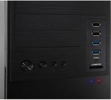 micro tower - Inter-Tech IT-6865 m-ATX Micro Tower Black (Juodas) - 8 nuotrauka