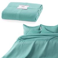 pistacijos - AmeliaHome Carmen Bedcover Pistachio 170x270 - 4 nuotrauka