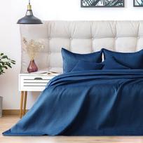 lovatiese 240x260 - AmeliaHome Carmen Bedcover Dark Blue 240x260 - 3 nuotrauka