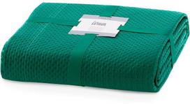 lovatiese ameliahome zalia - AmeliaHome Carmen Bedcover Alpine Green 260x280 - 2 nuotrauka
