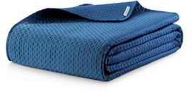 AmeliaHome Carmen Bedcover Dark Blue 200x220