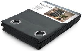 AmeliaHome Blackout Curtains Charcoal 140x270cm