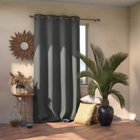 uzuolaidos blackout - AmeliaHome Blackout Curtains Charcoal 140x270cm - 3 nuotrauka