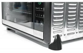 krosnele orkaite - Rommelsbacher Mini Oven BGE 1580/E Inox - 5 nuotrauka